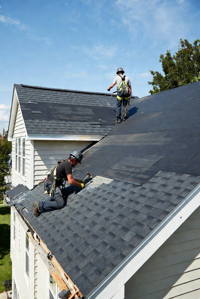 Architectural shingle roof installation in the Tri-Cities TN area